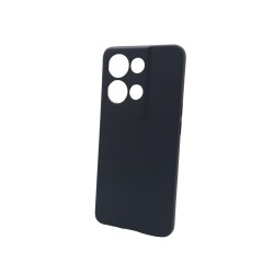 Silicone Case with Camera Shield for Oppo Reno8 Pro Black